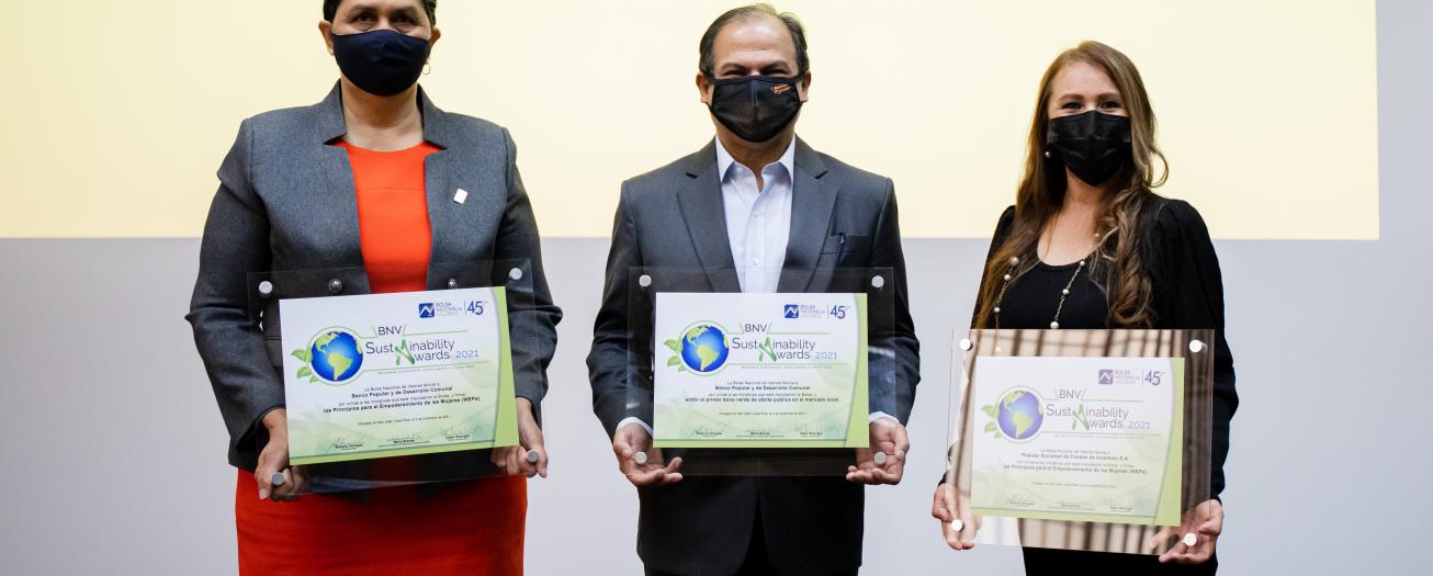 Conglomerado Banco Popular recibe importantes reconocimientos en sostenibilidad 