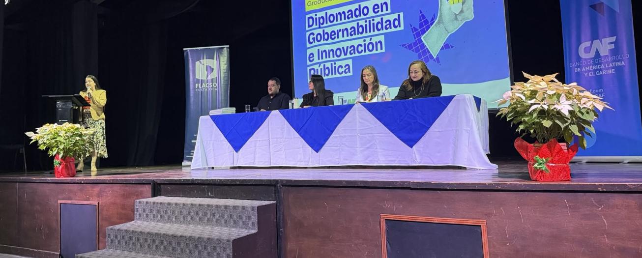 76 funcionarios municipales se gradúan gracias a becas del IFAM en programa de FLACSO y el CAF