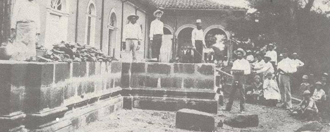 130 años de la colocación de la primera piedra del Templo de Palmares de Alajuela