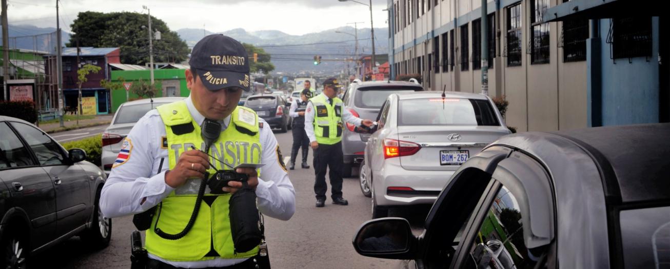 Multas de Tránsito serán hasta casi  ₡4.000 más bajas en el 2024 