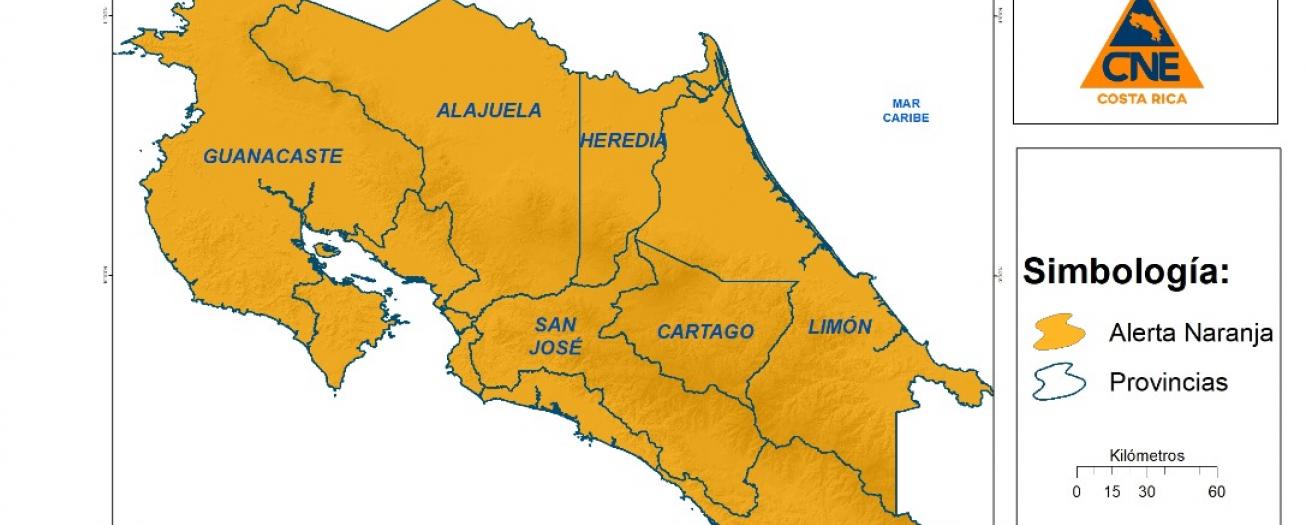 Alerta naranja por COVID-19 continua para todo el país