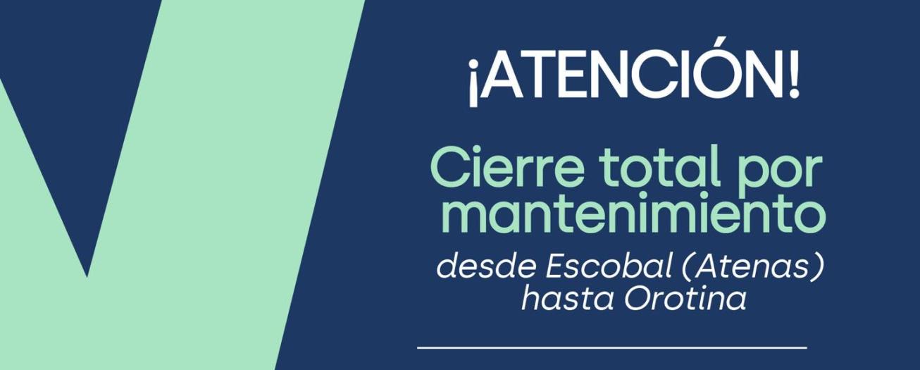Ruta 27 tendrá cierre total en el km 48 