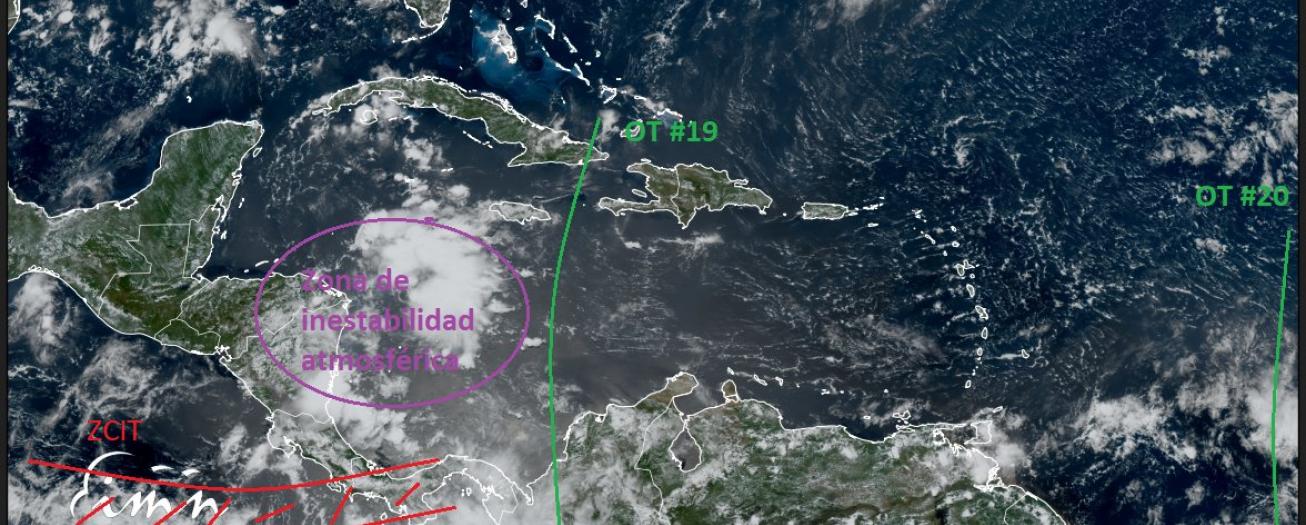 Aguaceros en el país esta tarde y nueva onda tropical para el miércoles