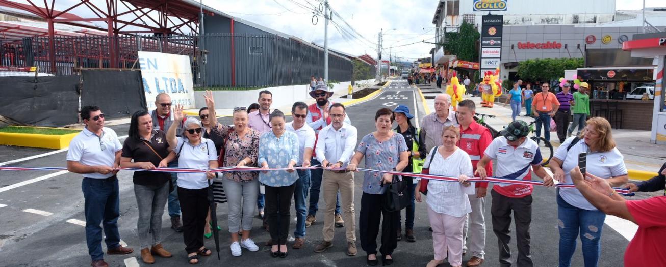 Municipalidad de Alajuela habilita vías aledañas a la terminal de FECOSA