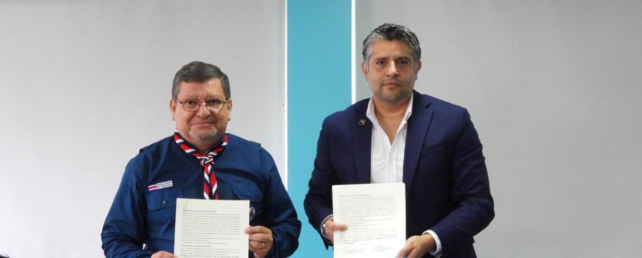 Guías y Scouts de Costa Rica se unen al INA para formar jóvenes y adultos como futuros emprendedores 