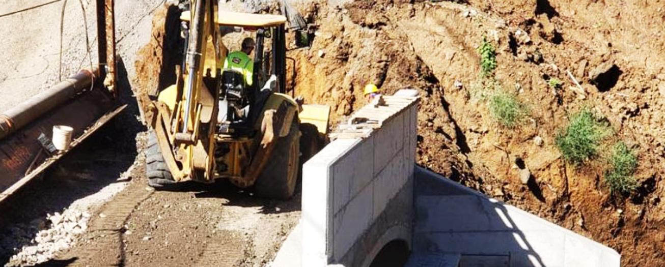 Nuevo paso en quebrada Valverde estará listo en febrero        próximo 