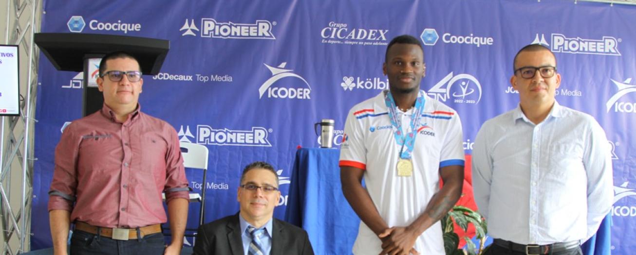 Sherman Guity dedicado de los XL Juegos Deportivos Nacionales