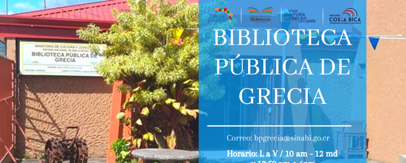 Mini Feria del Libro en la Biblioteca Pública de Grecia  