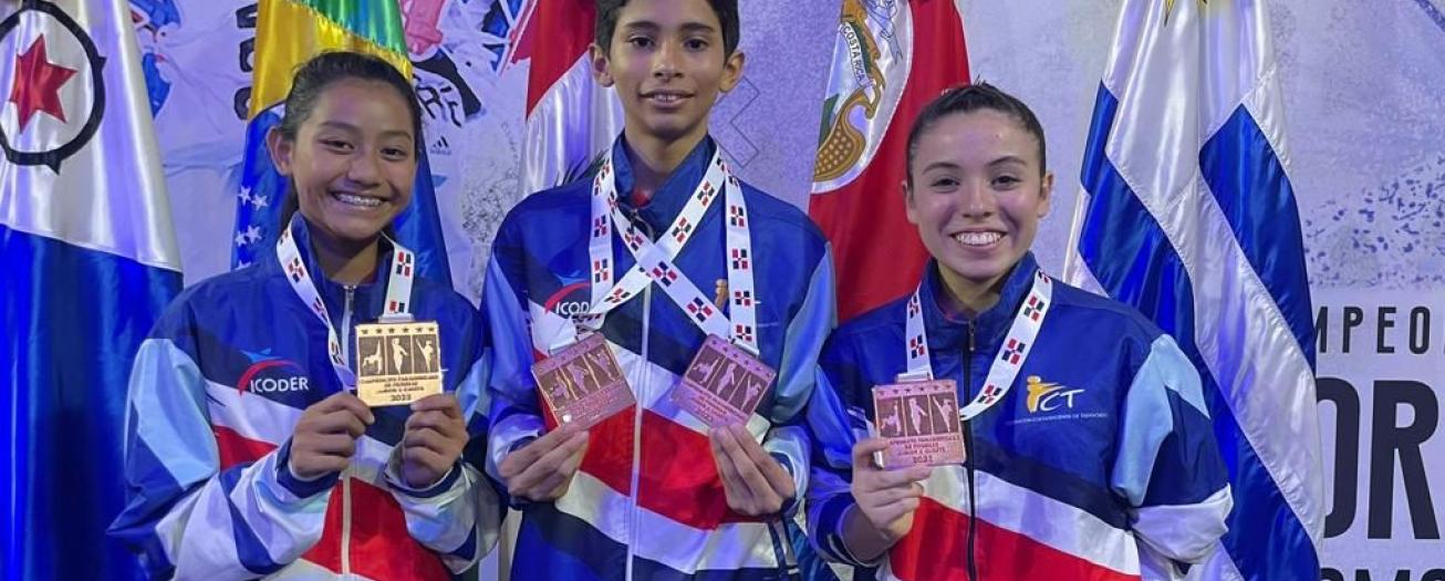 Griega gana medalla de bronce en Panamericano de Taekwondo