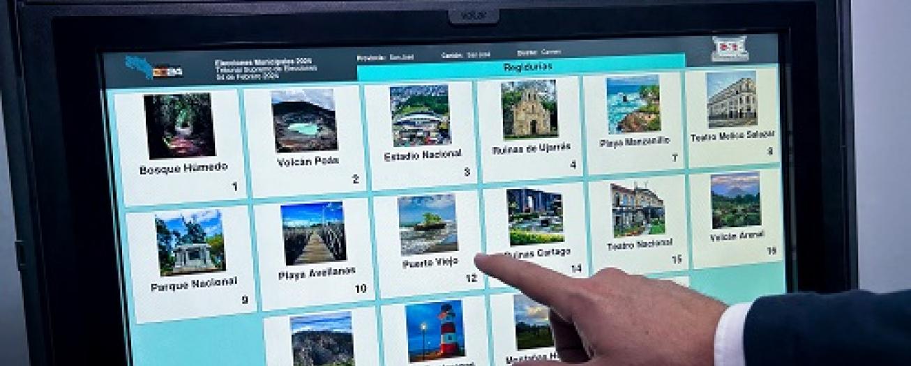 TSE explicará a votantes cómo emitir el voto electrónico
