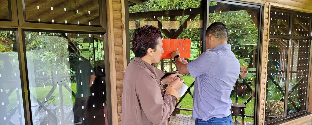 UNED lidera proyecto nacional e internacional para   prevenir colisiones de aves con ventanas 