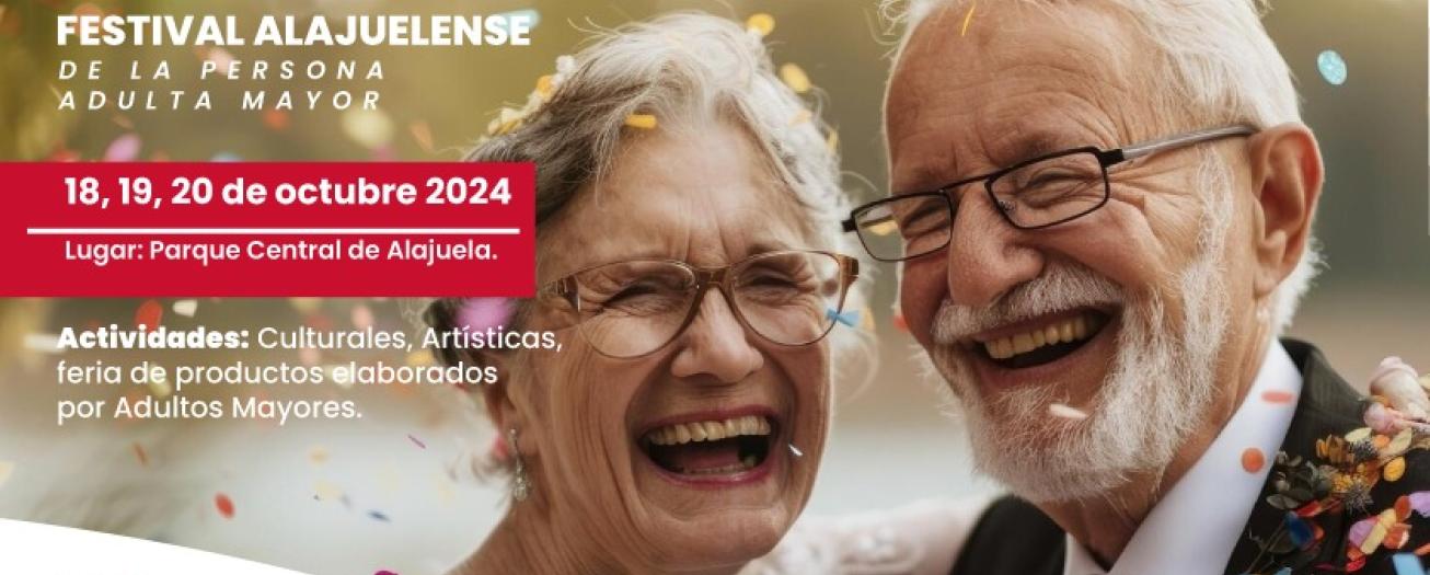 Municipalidad de Alajuela celebrará “Festival de la Persona Adulta Mayor”