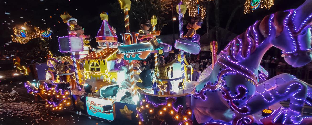 Banco Popular rindió homenaje a las personas trabajadoras y a las familias en el Festival de la Luz