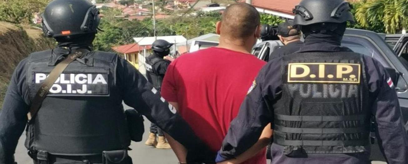 OIJ detiene a sospechoso de venta de drogas en Sarchí