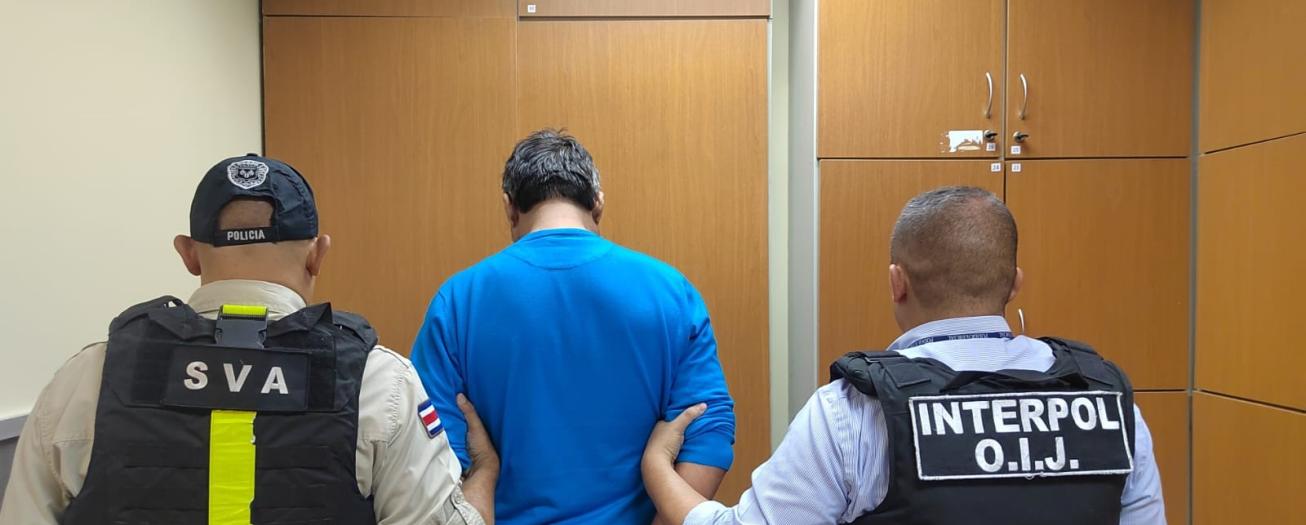 Interpol detiene a sospechoso de Tráfico Internacional de Droga 