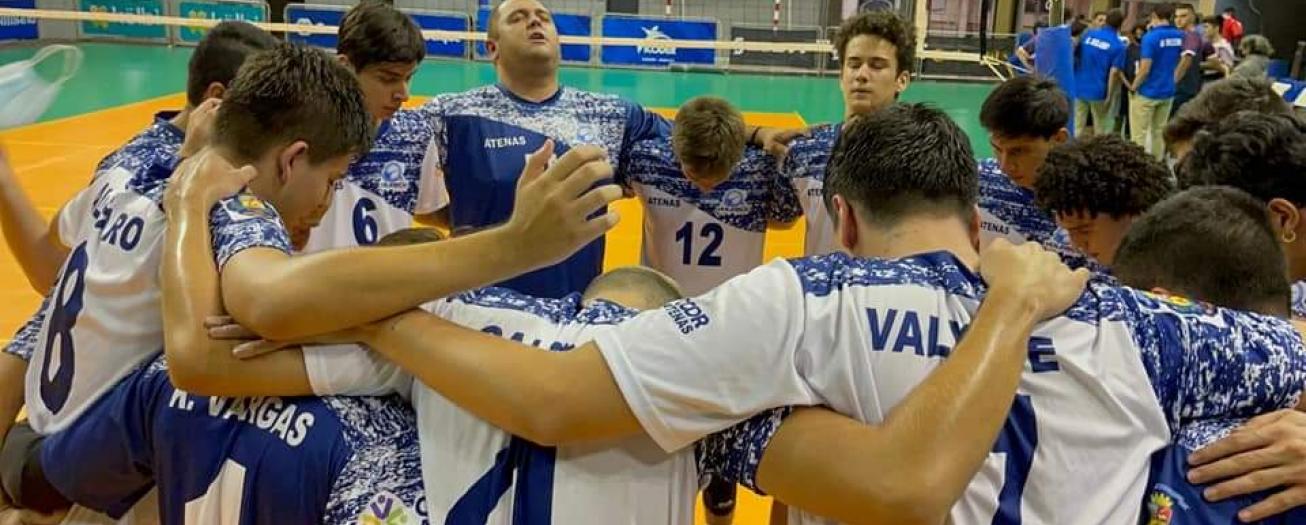 Atenas 12 veces oro en el voleibol masculino