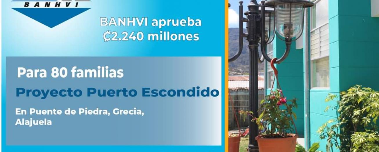 BANHVI aprueba Ȼ2.240 millones para 80 familias de Peralta 