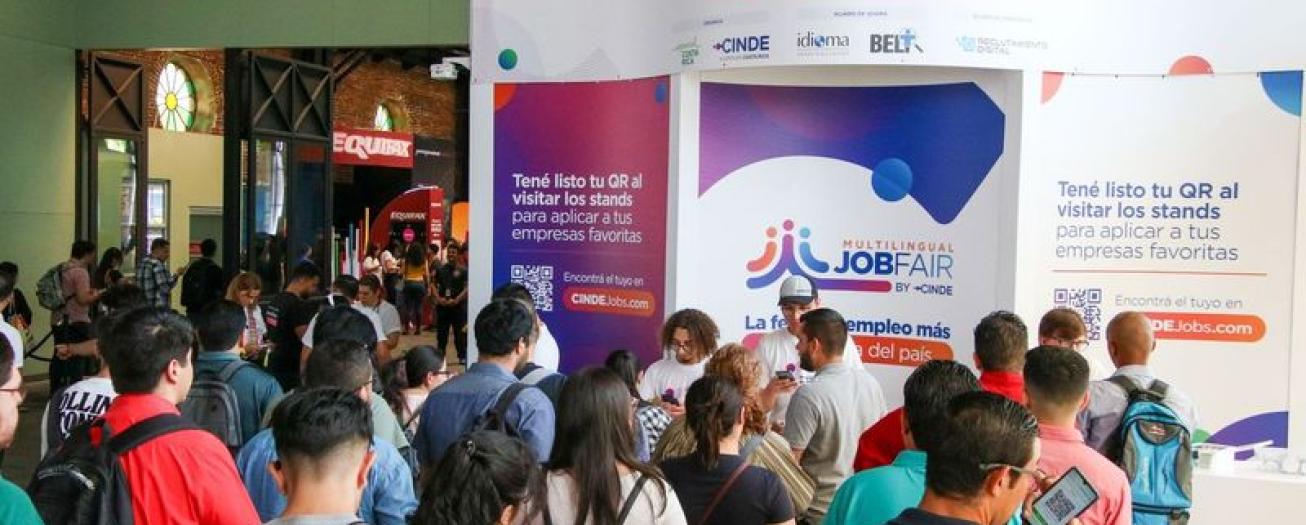  Feria de empleo multilingüe de CINDE inicia con más de 4 600 vacantes