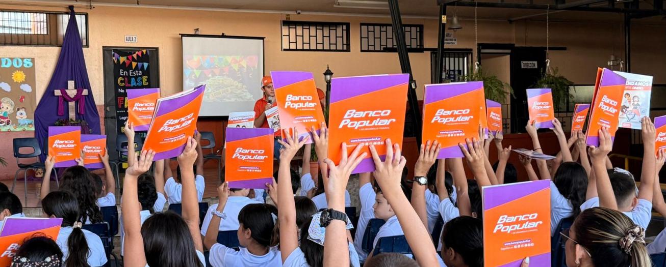 Banco Popular se suma a la Global Money Week y llevará educación financiera a más de 1.500 niños y niñas en todo el país