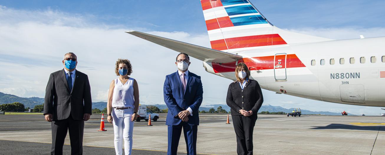 Aeropuerto Juan Santamaría sigue fortaleciendo sus conexiones con los destinos más importantes en los EE.UU