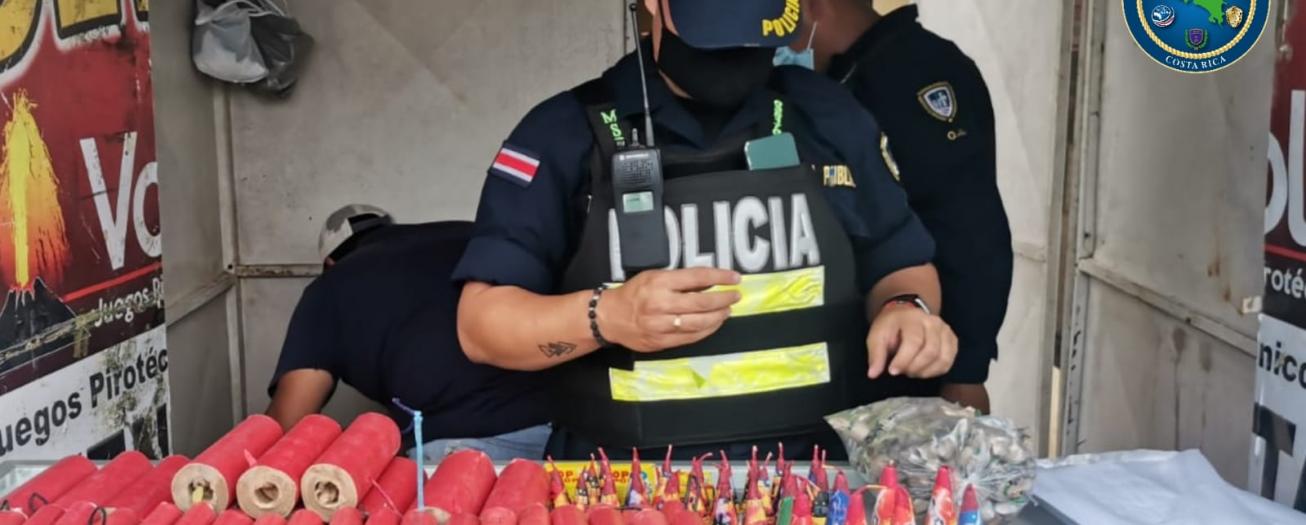 Más de 200 mil unidades de pólvora decomisadas en operativo nacional