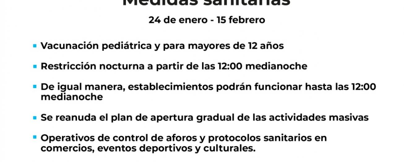 Gobierno intensificará operativos sanitarios al mismo tiempo que ampliará restricción vehicular y reanudará plan de apertura de actividades masivas