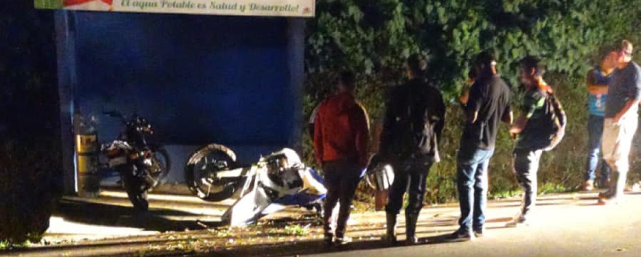 Hombre muere tras sufrir un accidente  de tránsito
