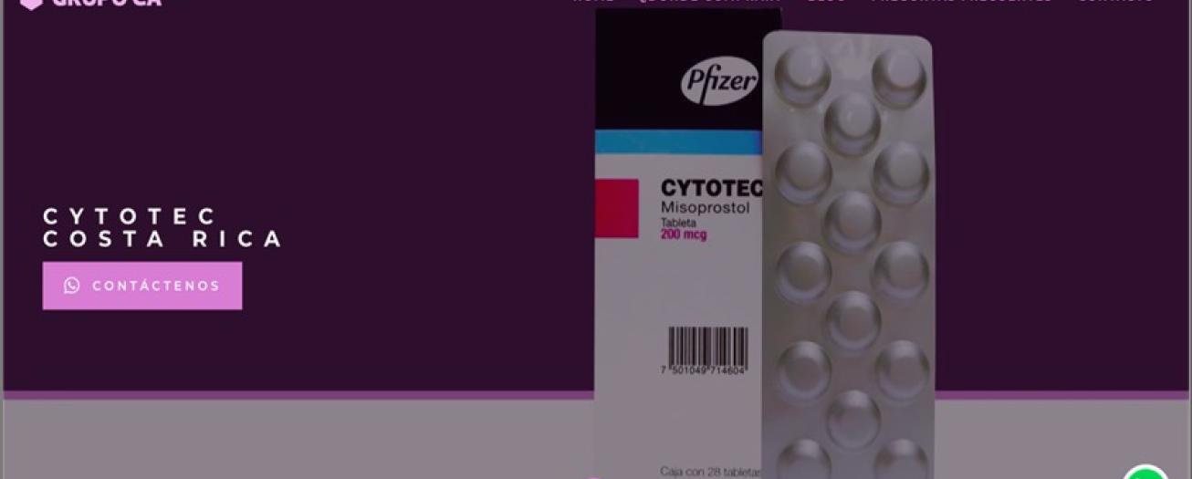 MEDICAMENTO CYTOTEC SIN REGISTRO SANITARIO DE VENTA EN INTERNET