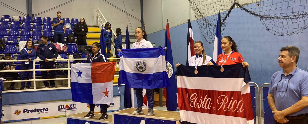 Griega gana medalla de bronce en Centroaméricano de Karate 