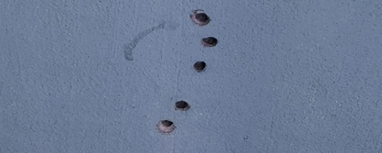 Casa recibe cinco balazos en el Bajo de la Pila 