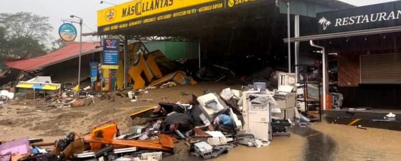 CNE descarta personas fallecidas o desaparecidos en Aguas Zarcas 