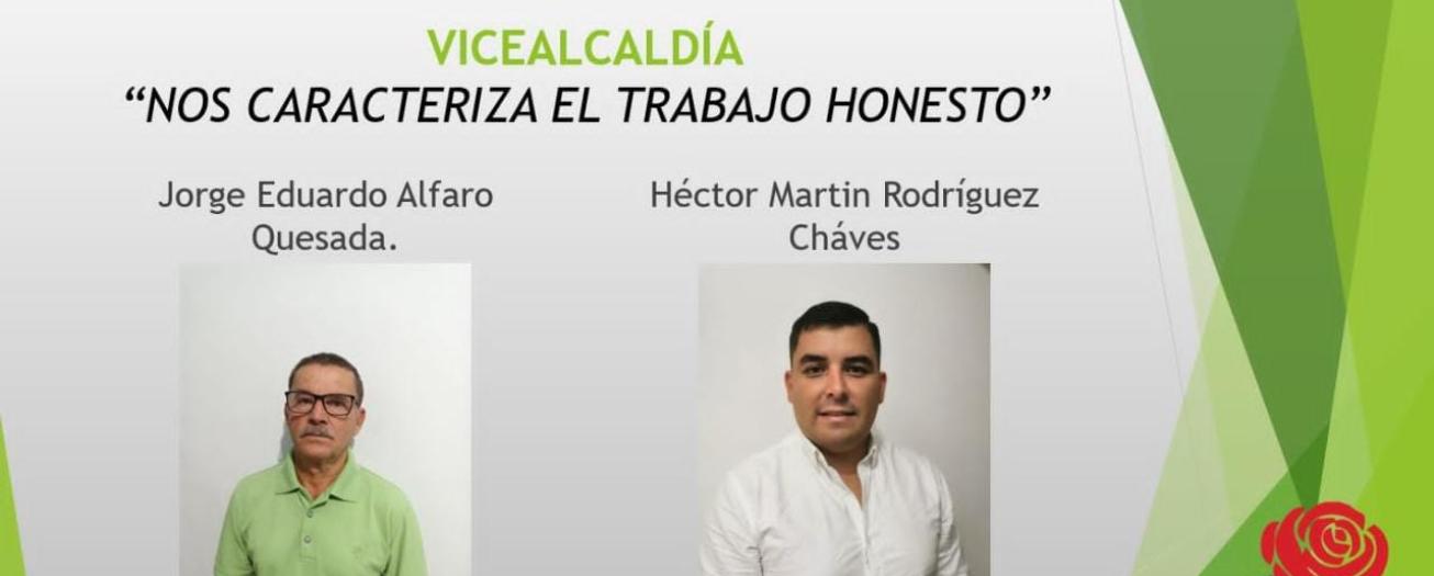 Cambian candidatos a la vicealcaldía del PLN 