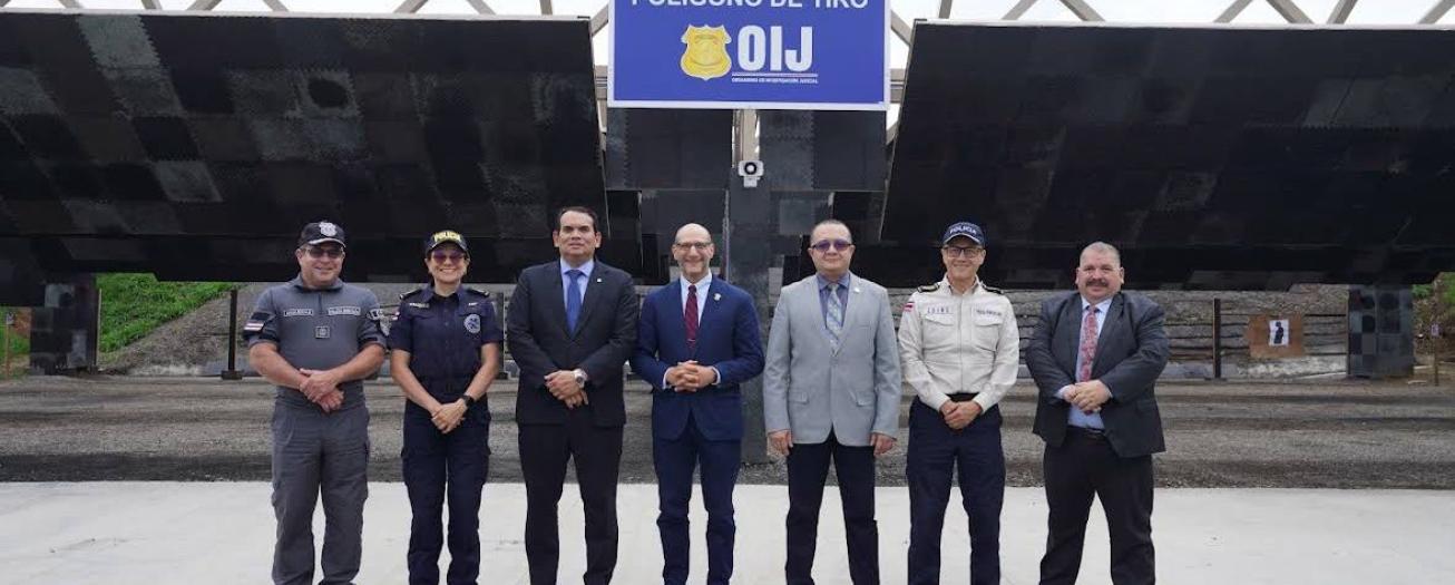 OIJ recibe donación del Gobierno de los EEUU para mejorar su polígono y su flota vehicular