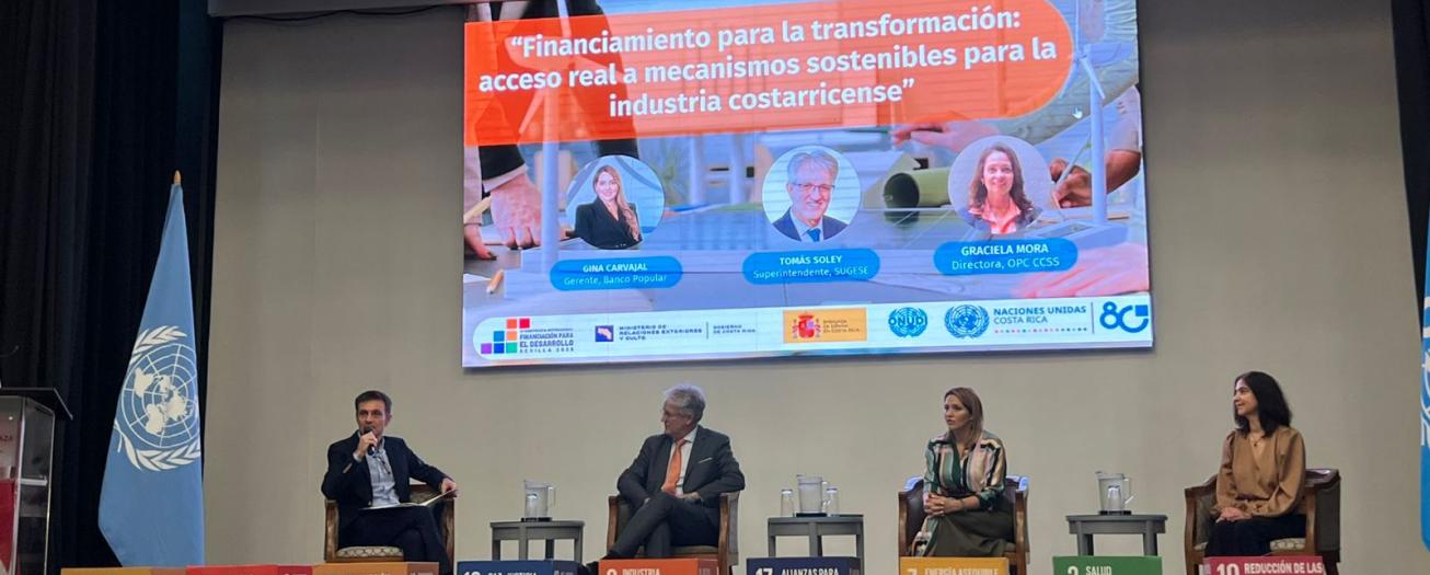 Banco Popular reafirma su compromiso con el financiamiento sostenible en foro de Naciones Unidas
