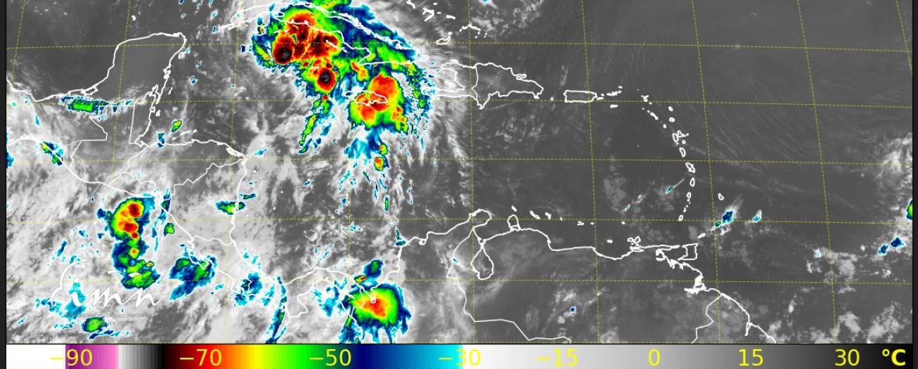 Condiciones lluviosas se mantienen en el país