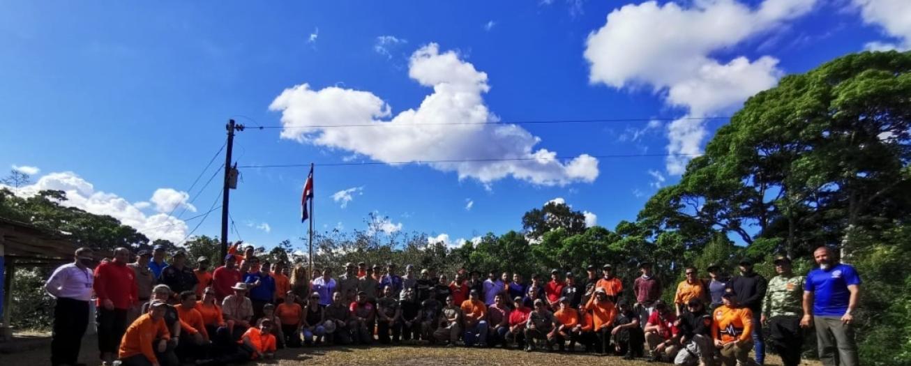 Conforman la Red Nacional de Unidades de Búsqueda y Rescate en COSTA RICA