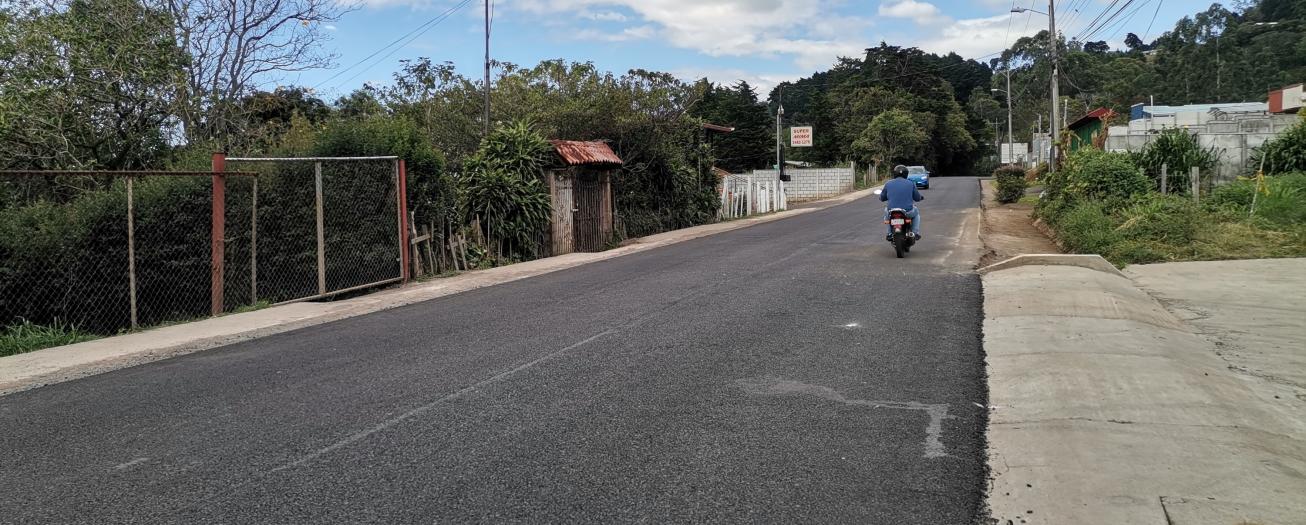 Ruta 146 entre San Juan Norte y Sabana Redonda de Poás ya está recarpeteada
