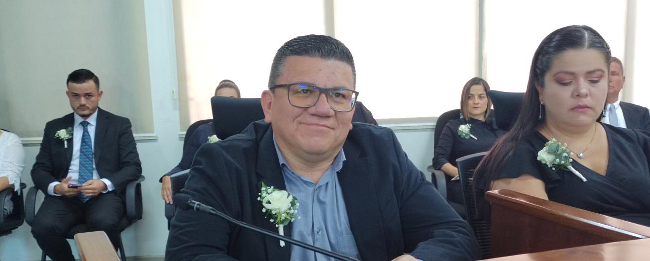Nuevo presidente municipal pretende regresarle la credibilidad al Concejo Municipal
