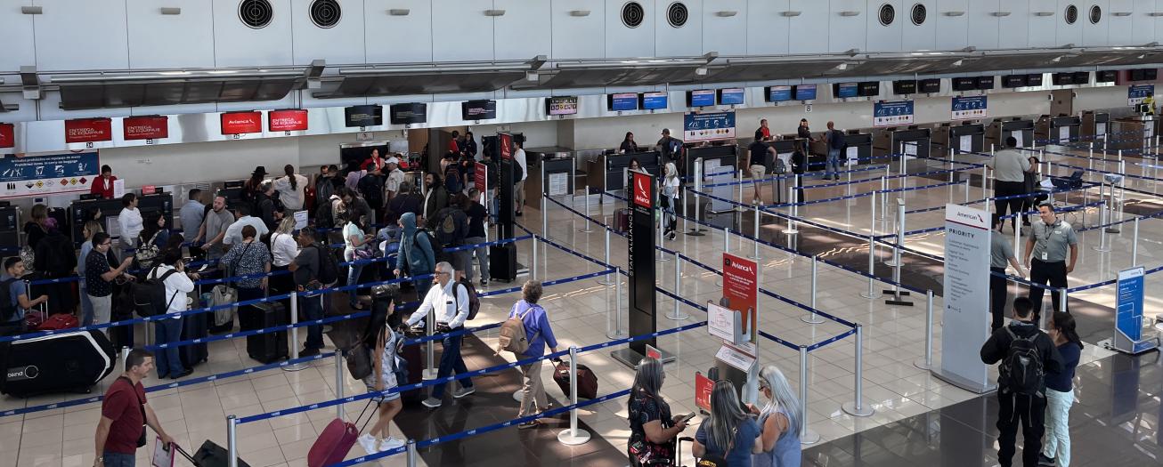 El 2023: Año récord de tráfico de pasajeros en el Aeropuerto Internacional Juan Santamaría
