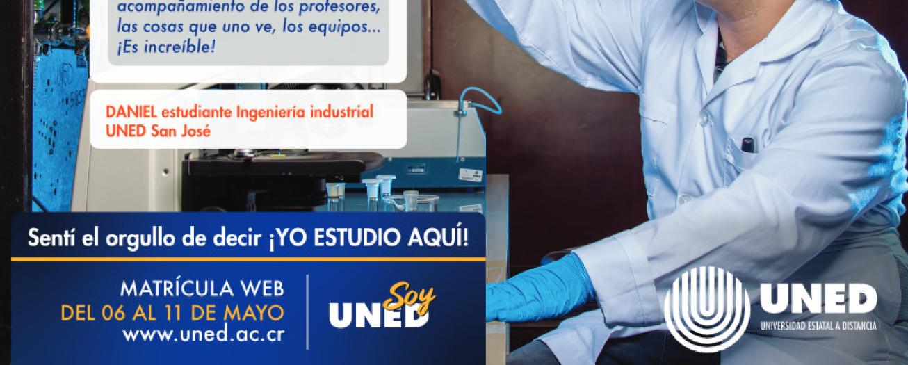 Matrícula de la UNED para segundo cuatrimestre de 2024 abrirá del 6 al 11 de mayo