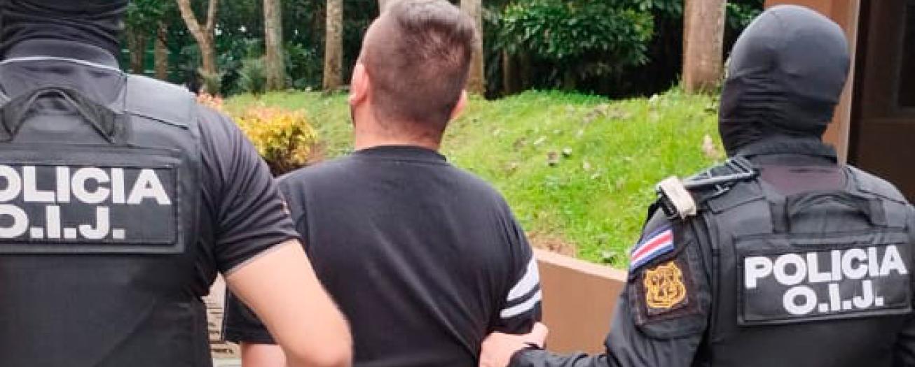 OIJ detiene en San Roque a un hombre como sospechoso de extorsión