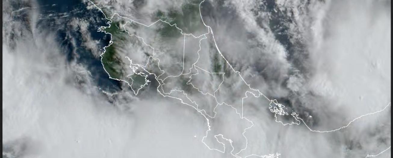 Patrón inestable y húmedo para esta semana debido a la Zona de Convergencia Intertropical sobre el país