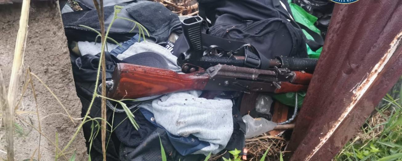 Fuerza Pública capturó a siete sospechosos de balacera, decomisa armas, chalecos antibalas y cargadores