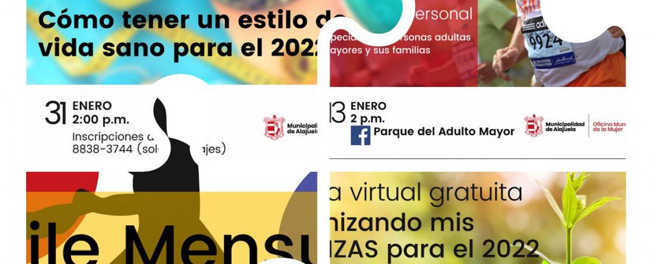 Municipalidad de Alajuela invita a cursos virtuales