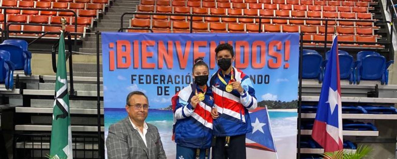 Taekwondista griega gana segunda medalla de oro en Open de Puerto Rico