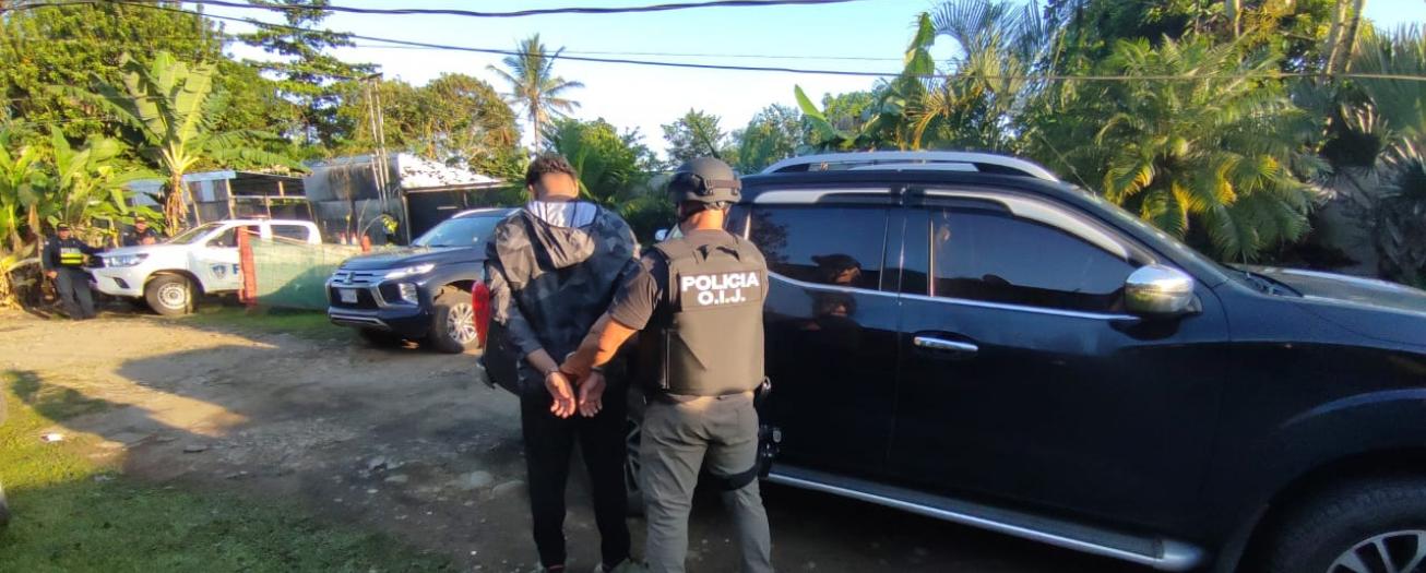 OIJ de San Ramón detienen a sujeto vinculado con presunto homicidio
