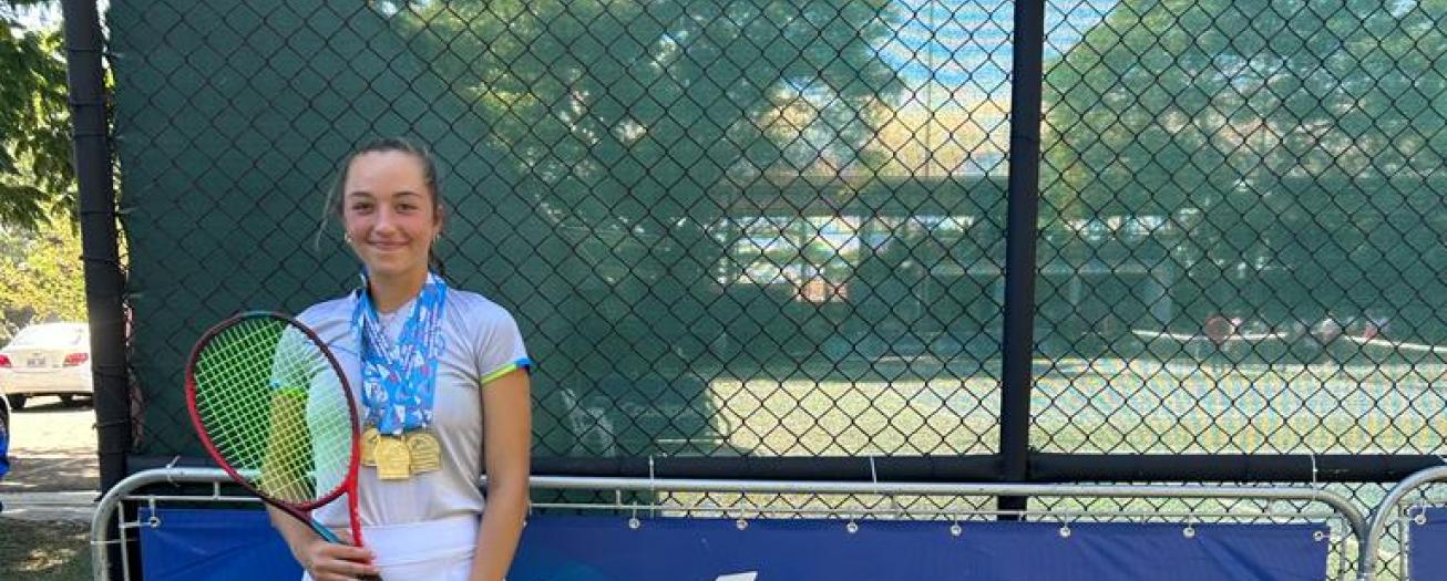 Nicole Alfaro gana tres medallas de oro en Juegos Deportivos Nacionales