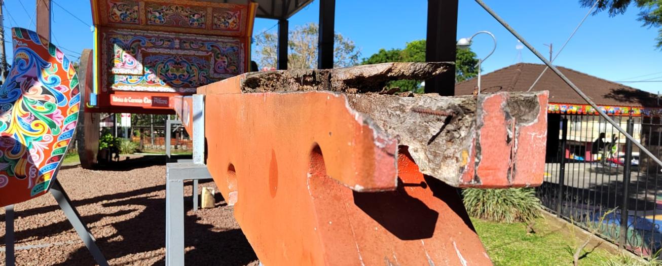 Carreta del parque de Sarchí será restaurada