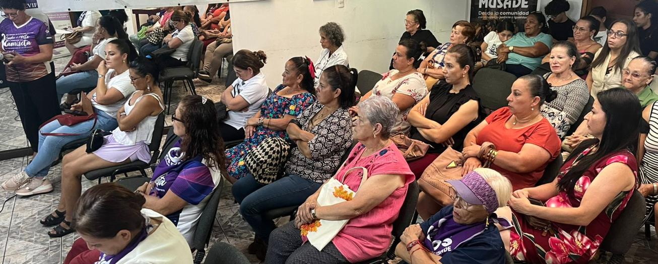 Musade avanza en la campaña nacional por la vida de las mujeres