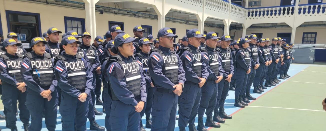 Fuerza Pública refuerza con más de 600 policías las operaciones policiales durante la Semana Santa